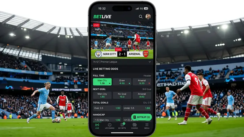 Live streams of sports events in FairPari app